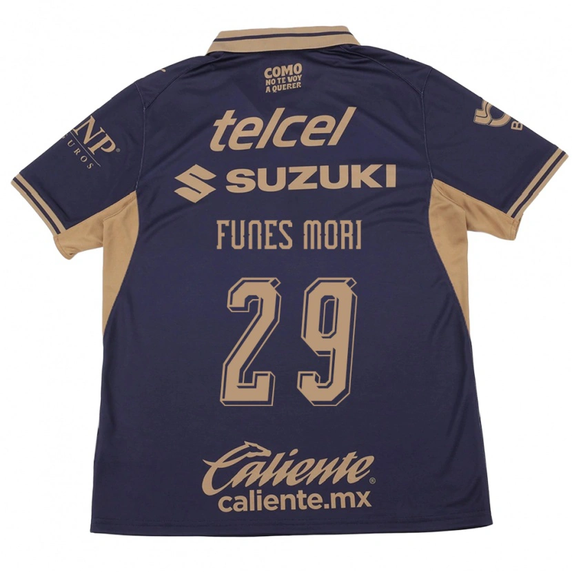 Danxen Uomo Maglia Rogelio Funes Mori #29 Viola Marrone Kit Gara Home 2026/27 Maglietta