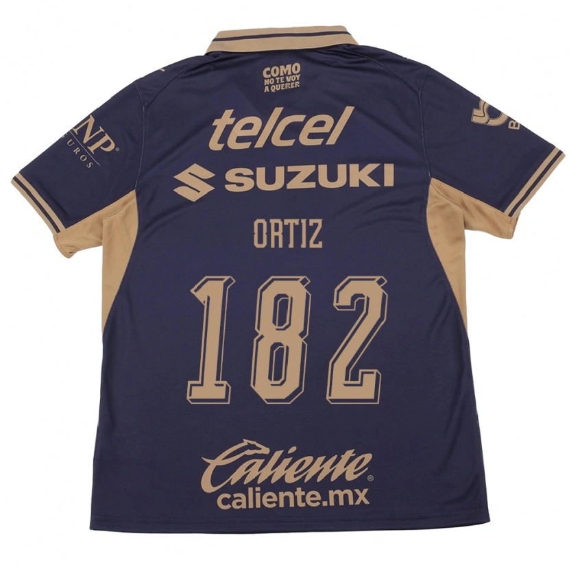 Danxen Uomo Maglia Jorge Ortiz #182 Viola Marrone Kit Gara Home 2026/27 Maglietta
