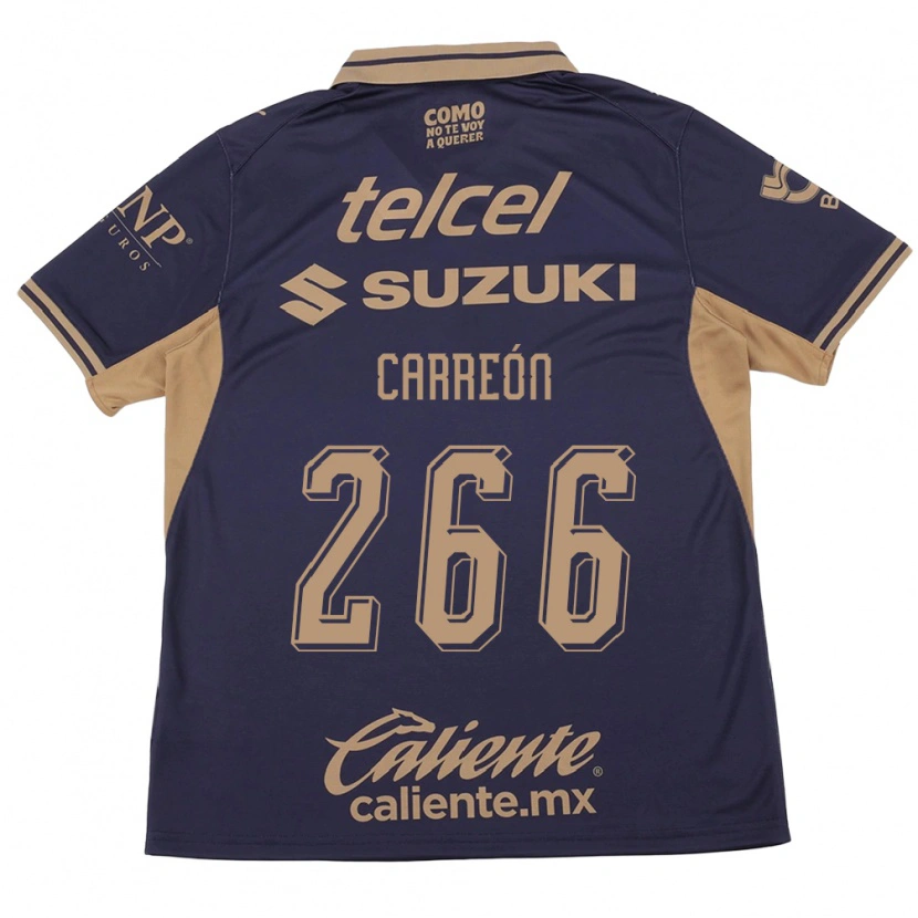 Danxen Uomo Maglia Rogelio Carreón #266 Viola Marrone Kit Gara Home 2026/27 Maglietta