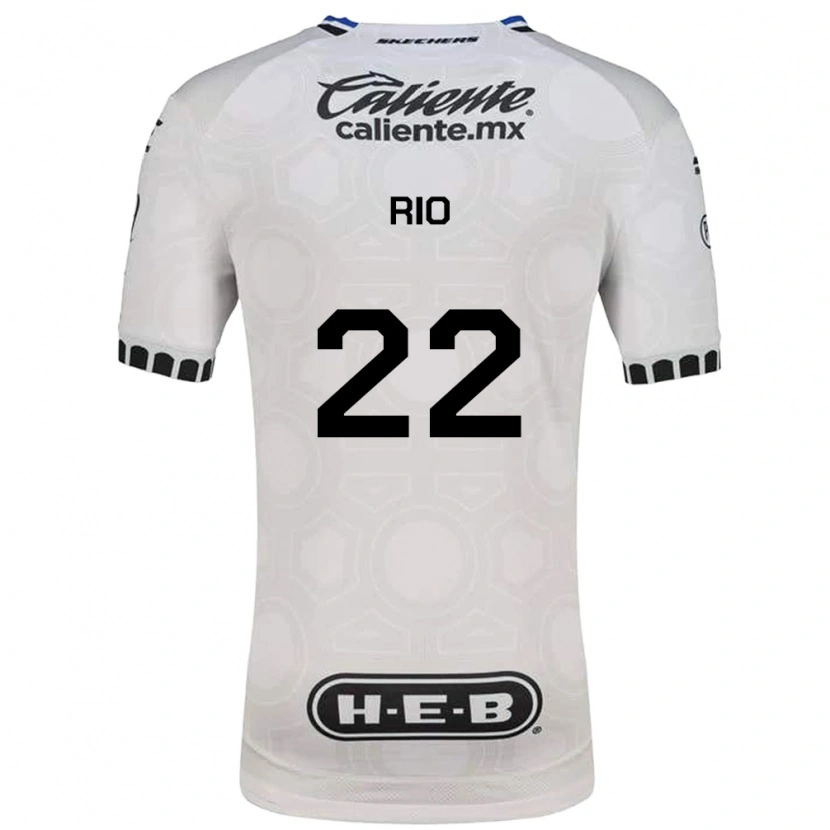 Danxen Uomo Maglia Martín Rio #22 Bianco Nero Blu Kit Gara Home 2026/27 Maglietta