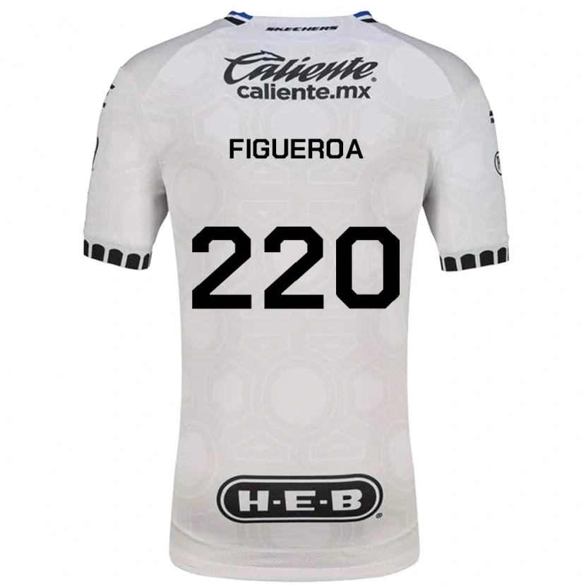 Danxen Uomo Maglia Christopher Figueroa #220 Bianco Nero Blu Kit Gara Home 2026/27 Maglietta