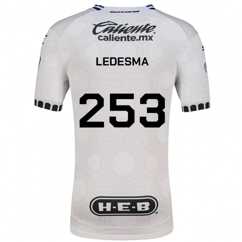 Danxen Uomo Maglia Pablo Ledesma #253 Bianco Nero Blu Kit Gara Home 2026/27 Maglietta