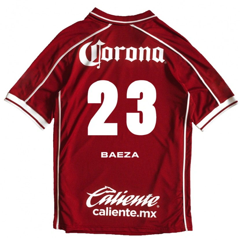 Danxen Uomo Maglia Claudio Baeza #23 Bianco Rosso Kit Gara Home 2026/27 Maglietta