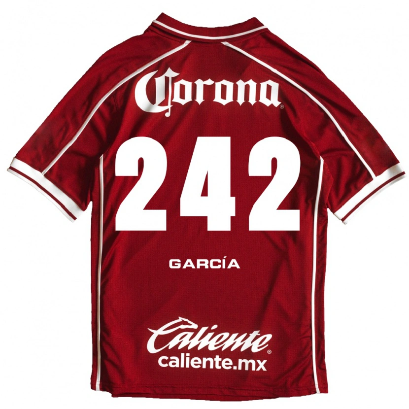 Danxen Uomo Maglia Alejandro García #242 Bianco Rosso Kit Gara Home 2026/27 Maglietta