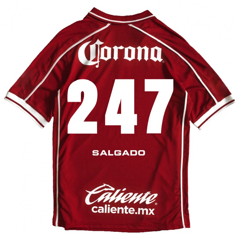 Danxen Uomo Maglia Rui Salgado #247 Bianco Rosso Kit Gara Home 2026/27 Maglietta