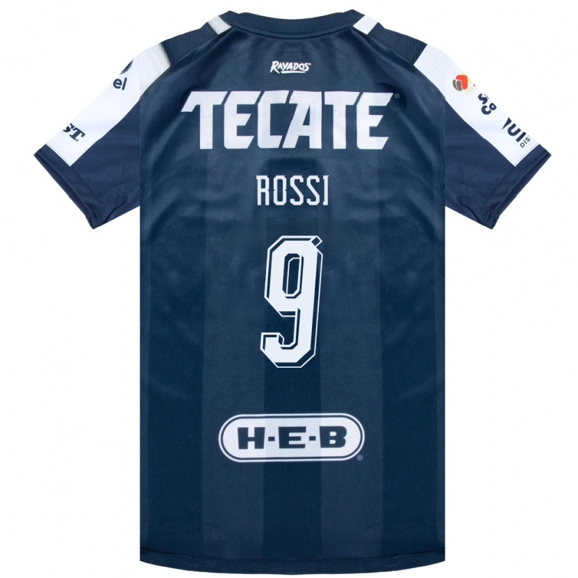 Danxen Uomo Maglia Diego Rossi #9 Bluinchiostro Bianco Rosso Kit Gara Home 2026/27 Maglietta
