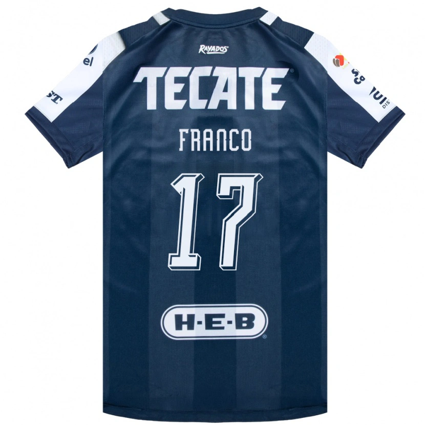 Danxen Uomo Maglia Yamile Franco #17 Bluinchiostro Bianco Rosso Kit Gara Home 2026/27 Maglietta