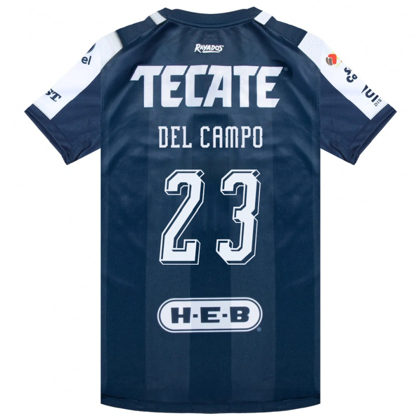 Danxen Uomo Maglia Valeria Del Campo #23 Bluinchiostro Bianco Rosso Kit Gara Home 2026/27 Maglietta