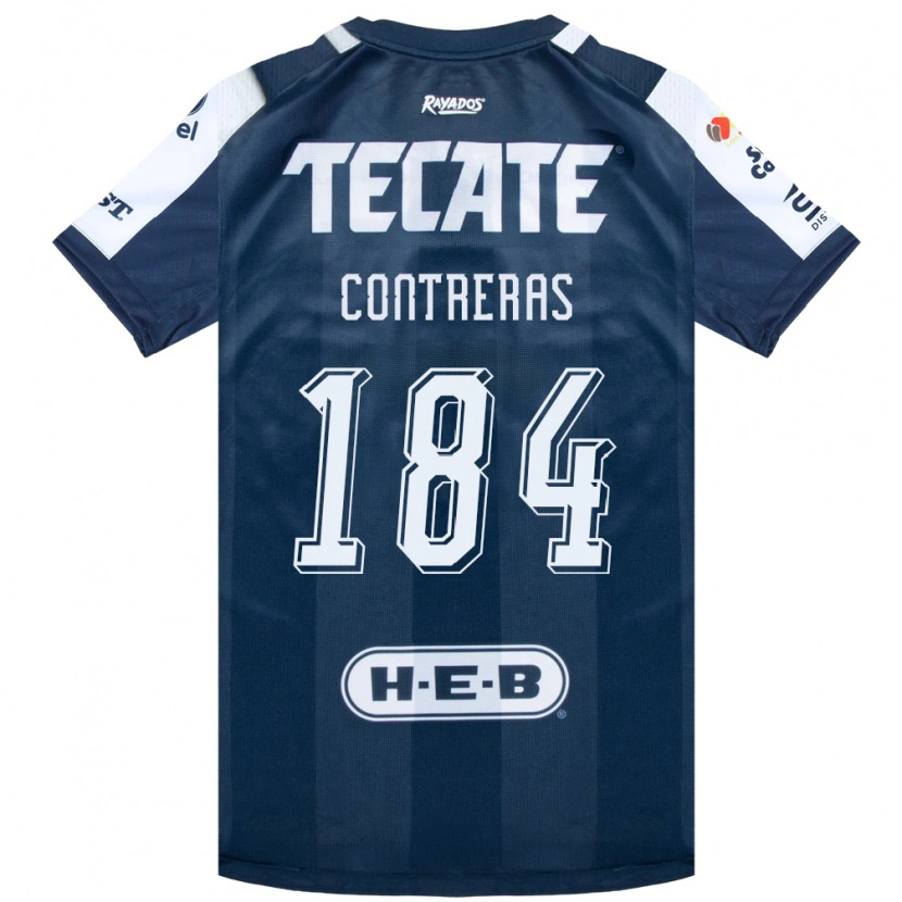 Danxen Uomo Maglia Óscar Contreras #184 Bluinchiostro Bianco Rosso Kit Gara Home 2026/27 Maglietta