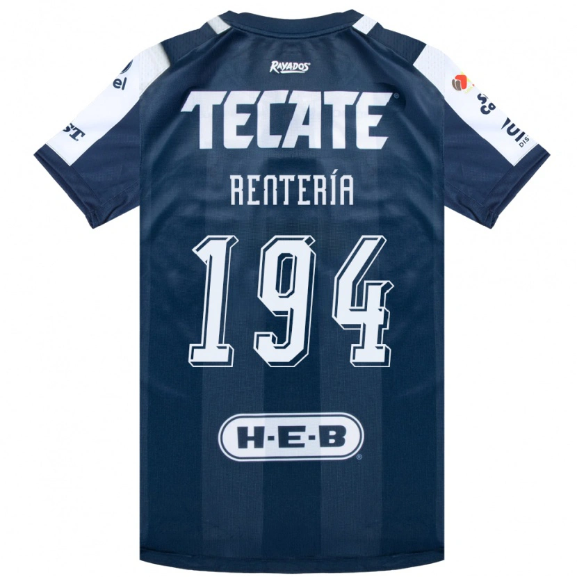 Danxen Uomo Maglia Ricardo Rentería #194 Bluinchiostro Bianco Rosso Kit Gara Home 2026/27 Maglietta