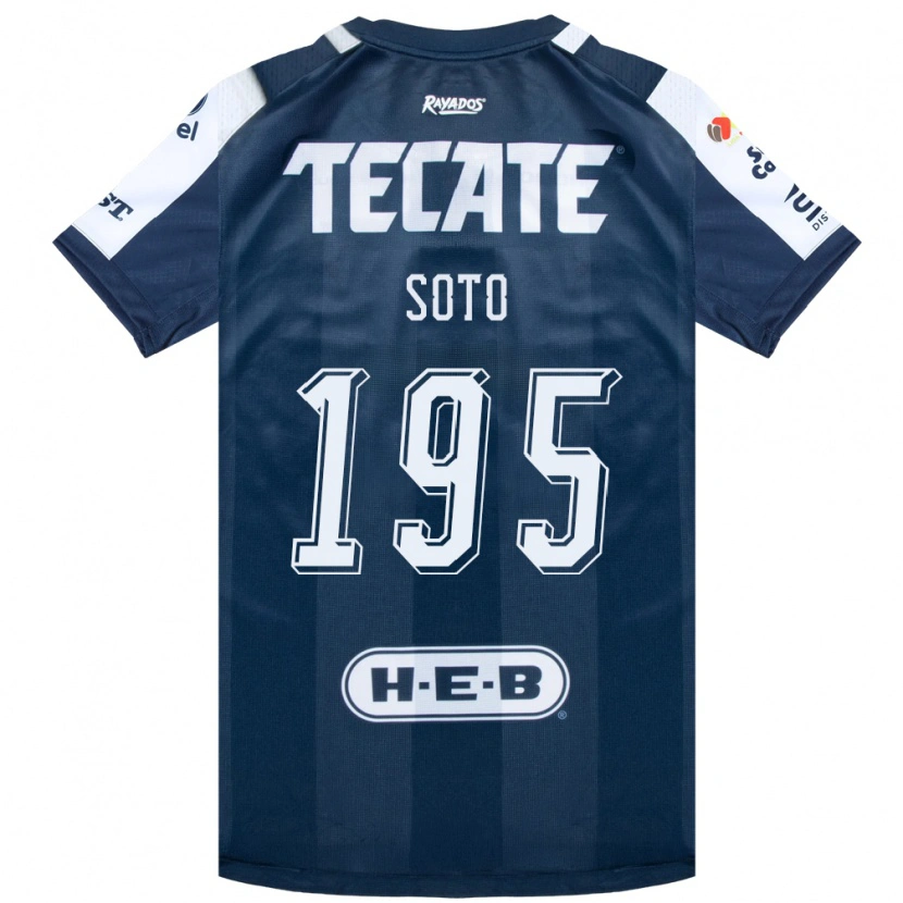Danxen Uomo Maglia Óscar Soto #195 Bluinchiostro Bianco Rosso Kit Gara Home 2026/27 Maglietta