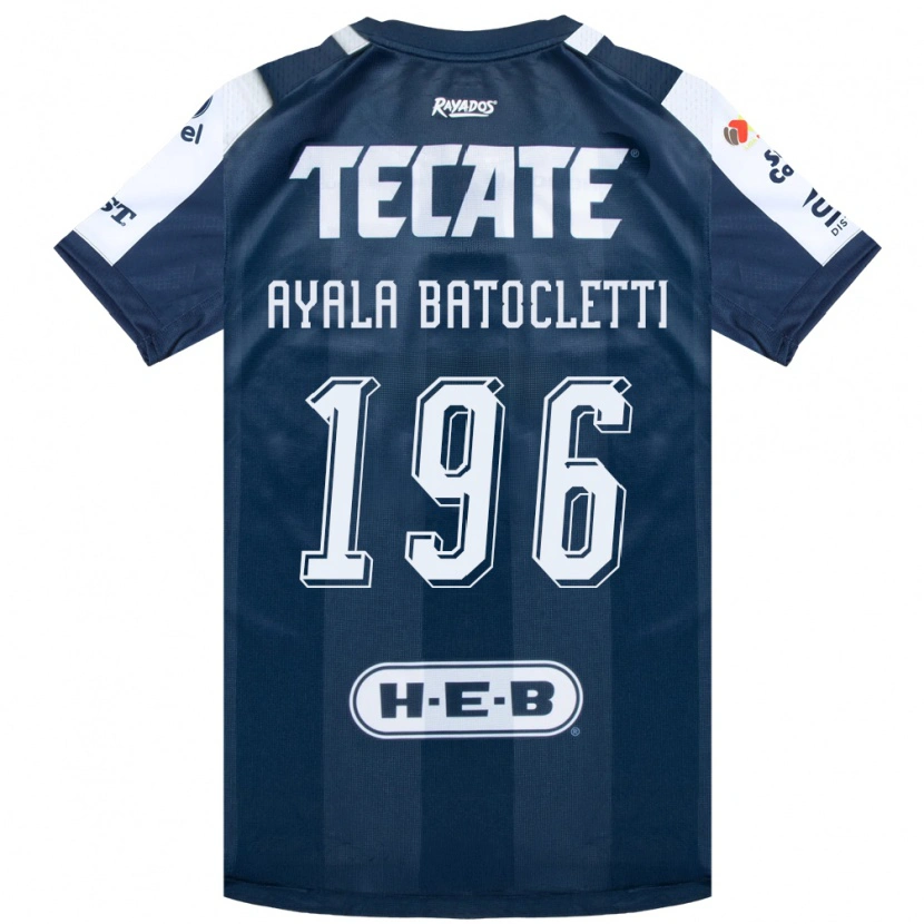Danxen Uomo Maglia Nahuel Ayala Batocletti #196 Bluinchiostro Bianco Rosso Kit Gara Home 2026/27 Maglietta