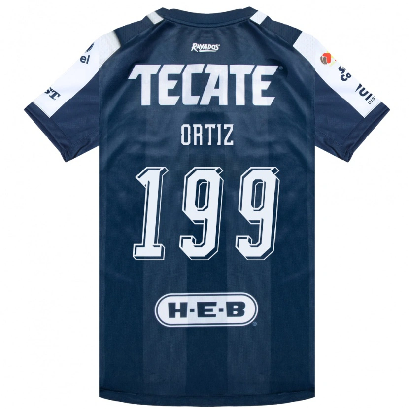 Danxen Uomo Maglia Luis Ortiz #199 Bluinchiostro Bianco Rosso Kit Gara Home 2026/27 Maglietta