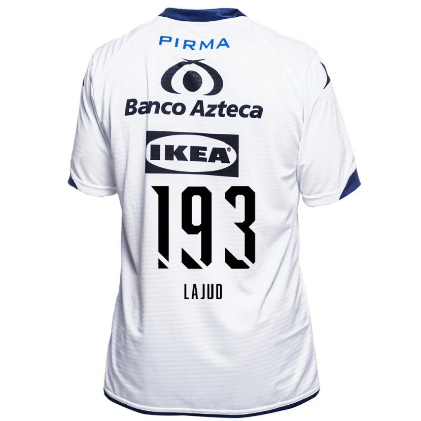 Danxen Uomo Maglia Rodrigo Lajud #193 Bianco Nero Blu Kit Gara Home 2026/27 Maglietta
