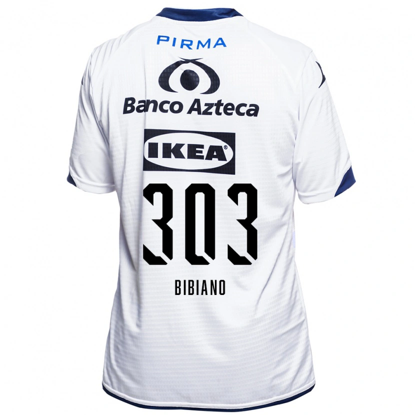 Danxen Uomo Maglia Christiano Bibiano #303 Bianco Nero Blu Kit Gara Home 2026/27 Maglietta