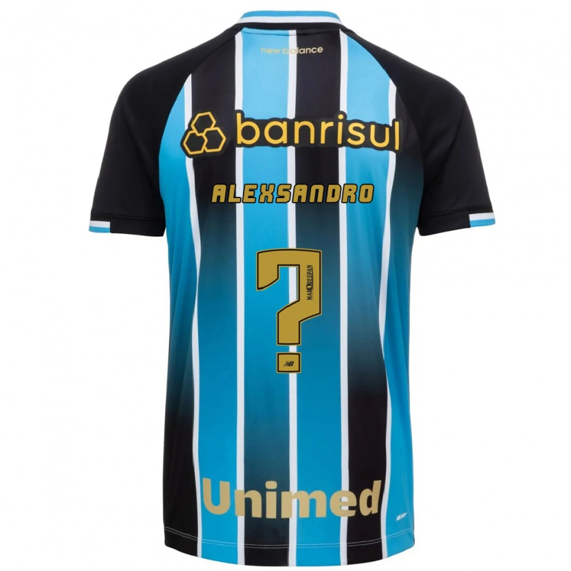 Danxen Uomo Maglia Alexsander Eduardo Tormes Dos Santos #0 Blu Marrone Nero Kit Gara Home 2026/27 Maglietta