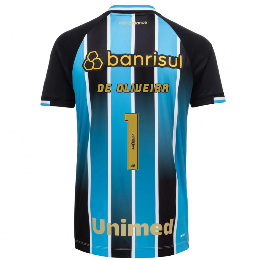 Danxen Uomo Maglia Walewska Moreira De Oliveira #1 Blu Marrone Nero Kit Gara Home 2026/27 Maglietta