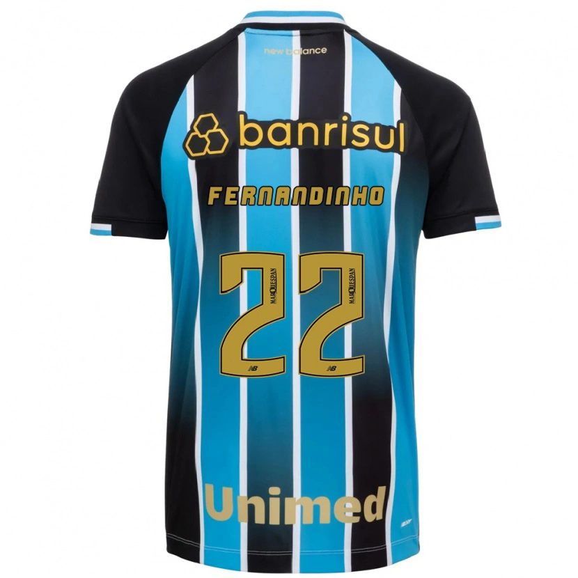 Danxen Uomo Maglia Fernandinho #22 Blu Marrone Nero Kit Gara Home 2026/27 Maglietta