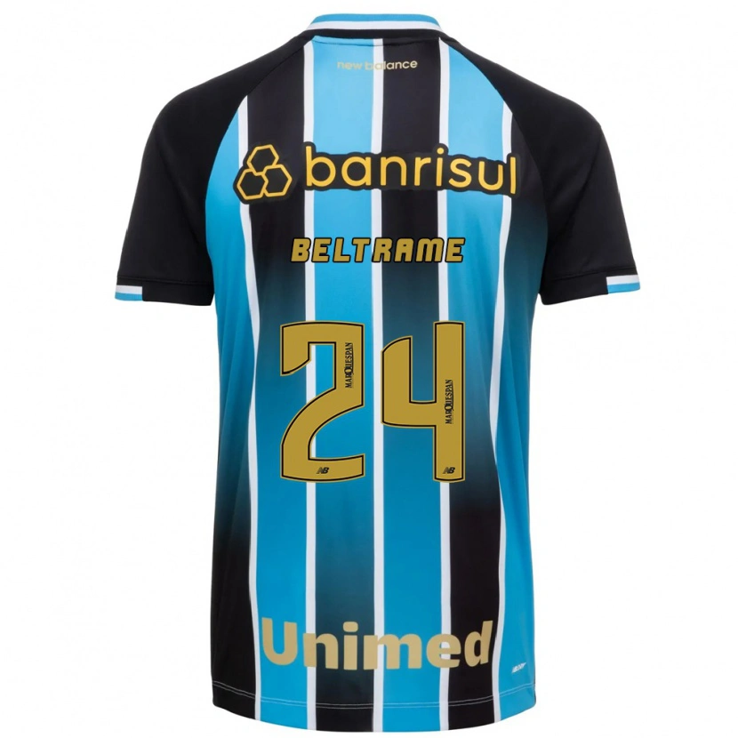 Danxen Uomo Maglia Thiago Beltrame #24 Blu Marrone Nero Kit Gara Home 2026/27 Maglietta