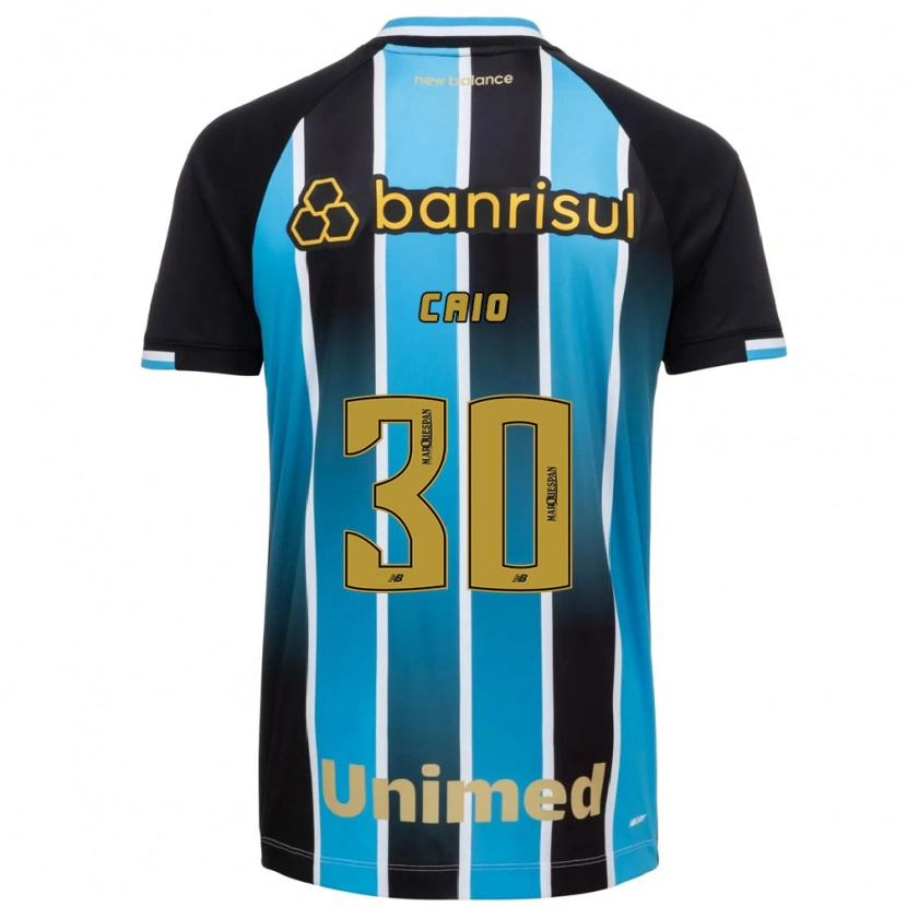 Danxen Uomo Maglia Rodrigo Caio #30 Blu Marrone Nero Kit Gara Home 2026/27 Maglietta