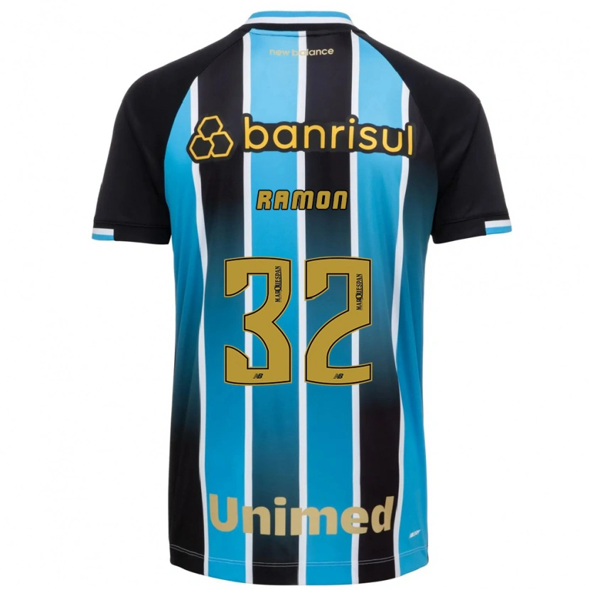 Danxen Uomo Maglia Vitor Ramon #32 Blu Marrone Nero Kit Gara Home 2026/27 Maglietta