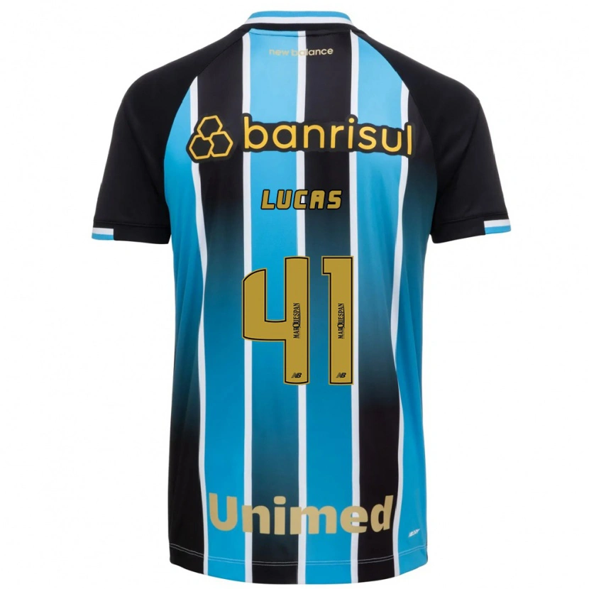 Danxen Uomo Maglia Pedro Lucas #41 Blu Marrone Nero Kit Gara Home 2026/27 Maglietta