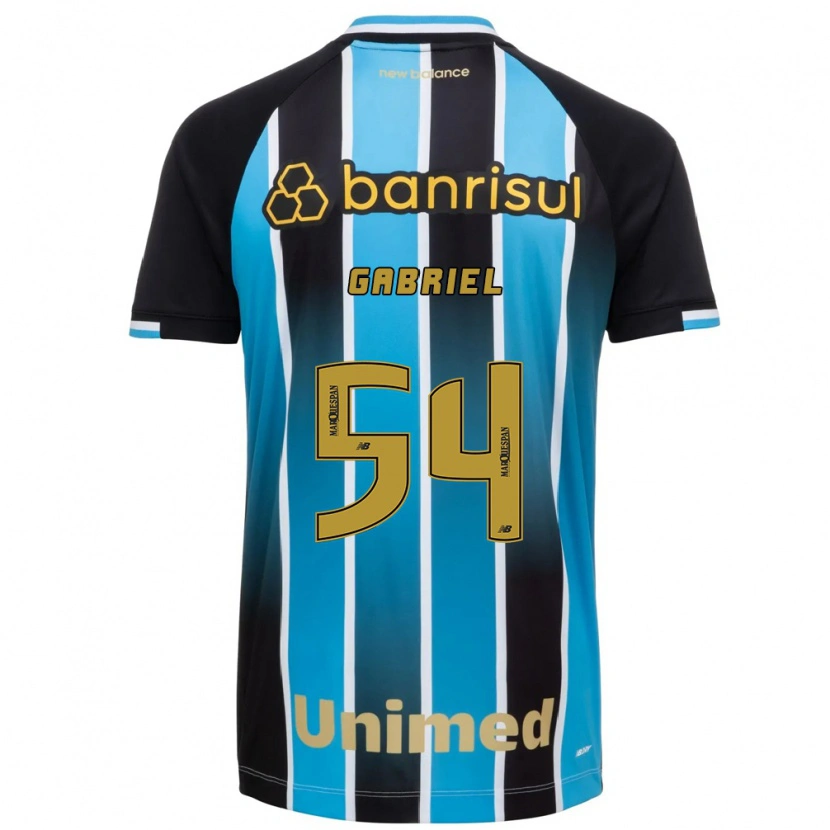 Danxen Uomo Maglia Pedro Gabriel #54 Blu Marrone Nero Kit Gara Home 2026/27 Maglietta
