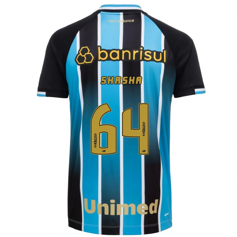 Danxen Uomo Maglia Shashá #64 Blu Marrone Nero Kit Gara Home 2026/27 Maglietta