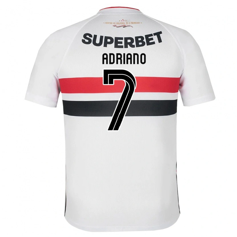 Danxen Uomo Maglia João Adriano #7 Bianco Rosso Nero Kit Gara Home 2026/27 Maglietta