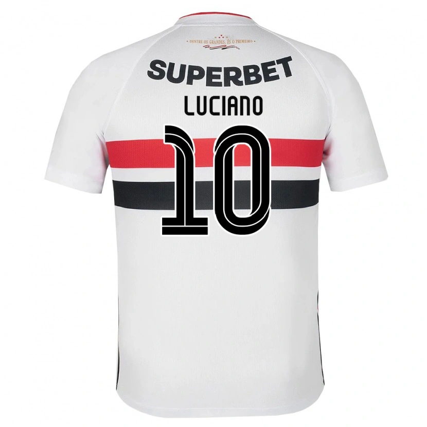 Danxen Uomo Maglia Luciano Da Rocha Neves #10 Bianco Rosso Nero Kit Gara Home 2026/27 Maglietta