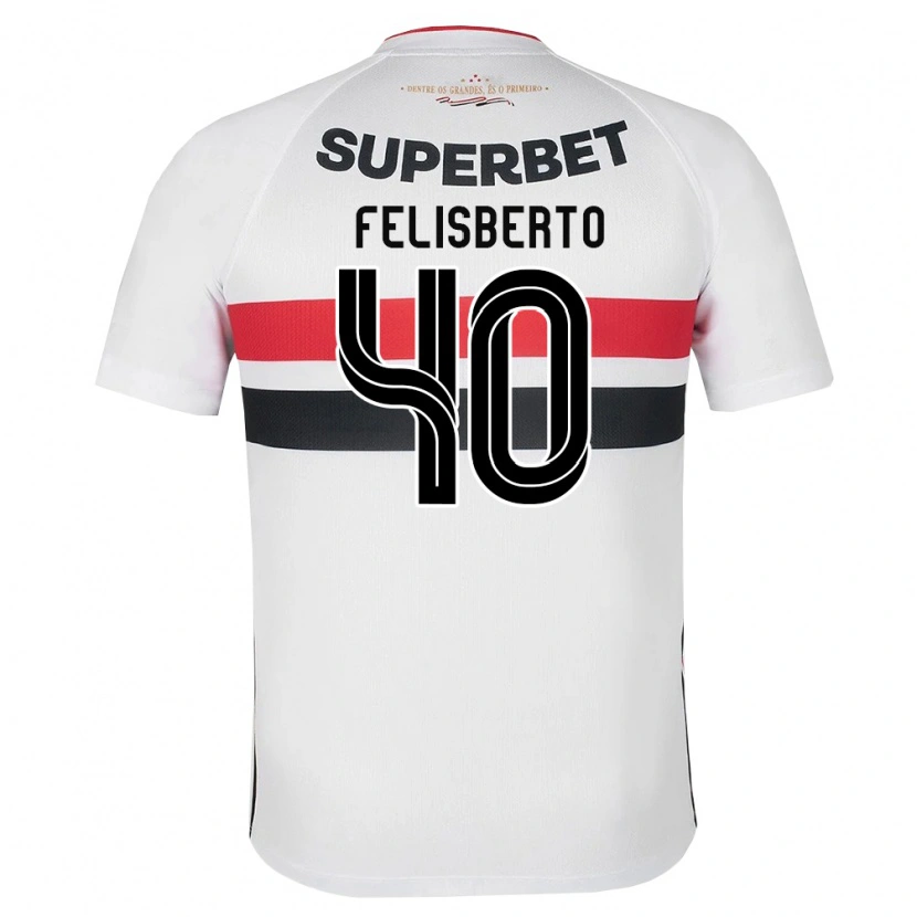 Danxen Uomo Maglia Igor Felisberto #40 Bianco Rosso Nero Kit Gara Home 2026/27 Maglietta