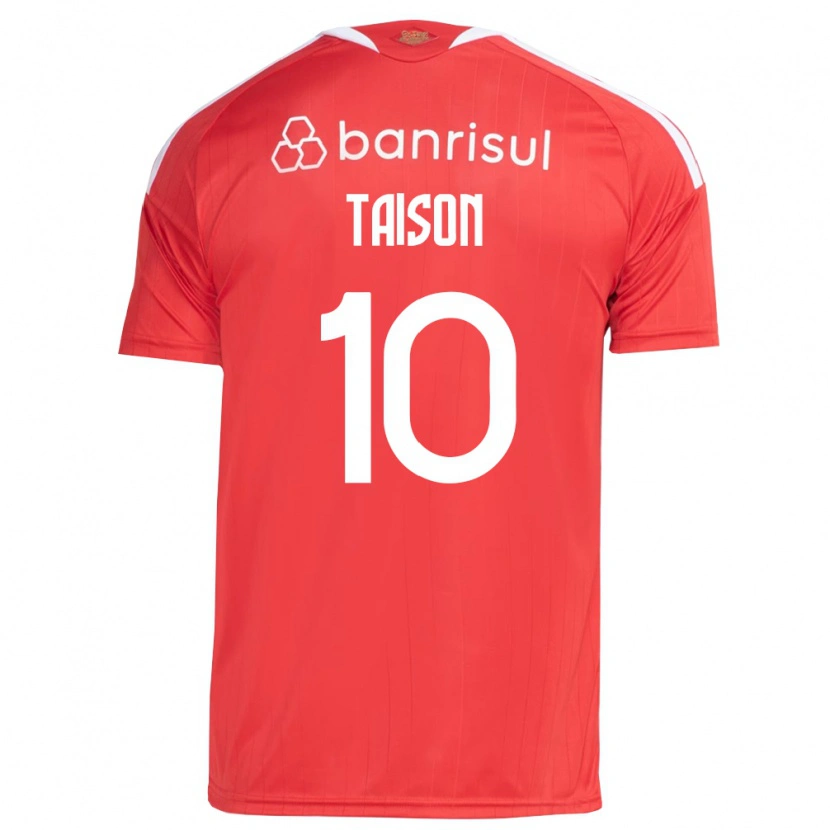 Danxen Uomo Maglia Taison #10 Rosso Bianco Kit Gara Home 2026/27 Maglietta