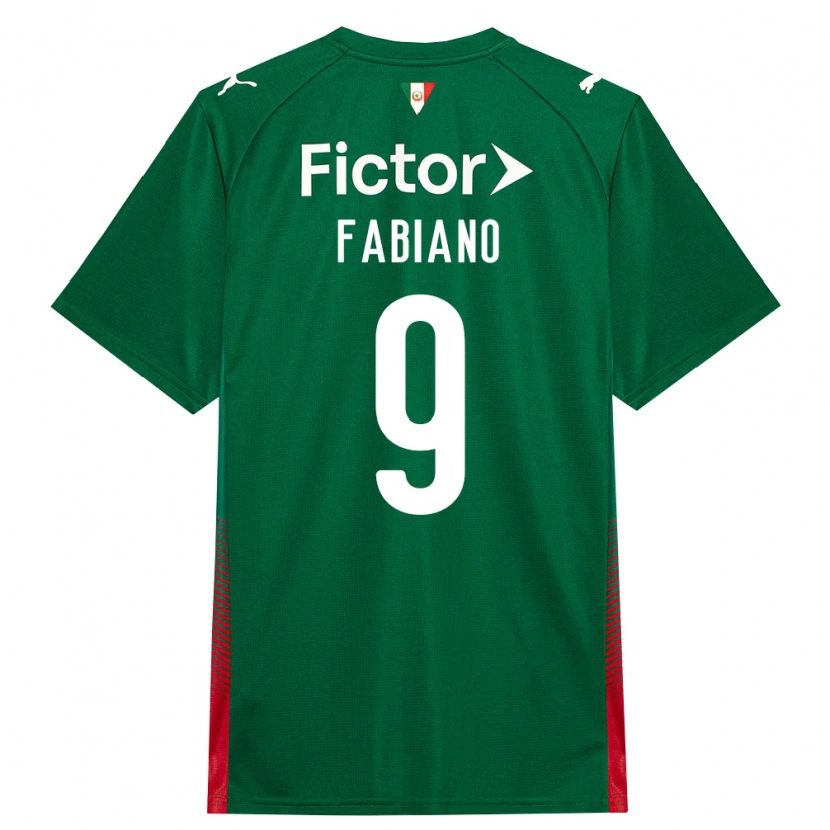 Danxen Uomo Maglia Fabiano Rodrigues Pereira #9 Verde Rosso Bianco Kit Gara Home 2026/27 Maglietta