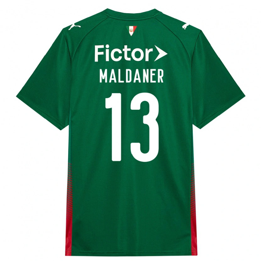 Danxen Uomo Maglia Pati Maldaner #13 Verde Rosso Bianco Kit Gara Home 2026/27 Maglietta