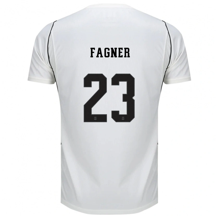Danxen Uomo Maglia Fagner #23 Bianco Nero Rosso Kit Gara Home 2026/27 Maglietta
