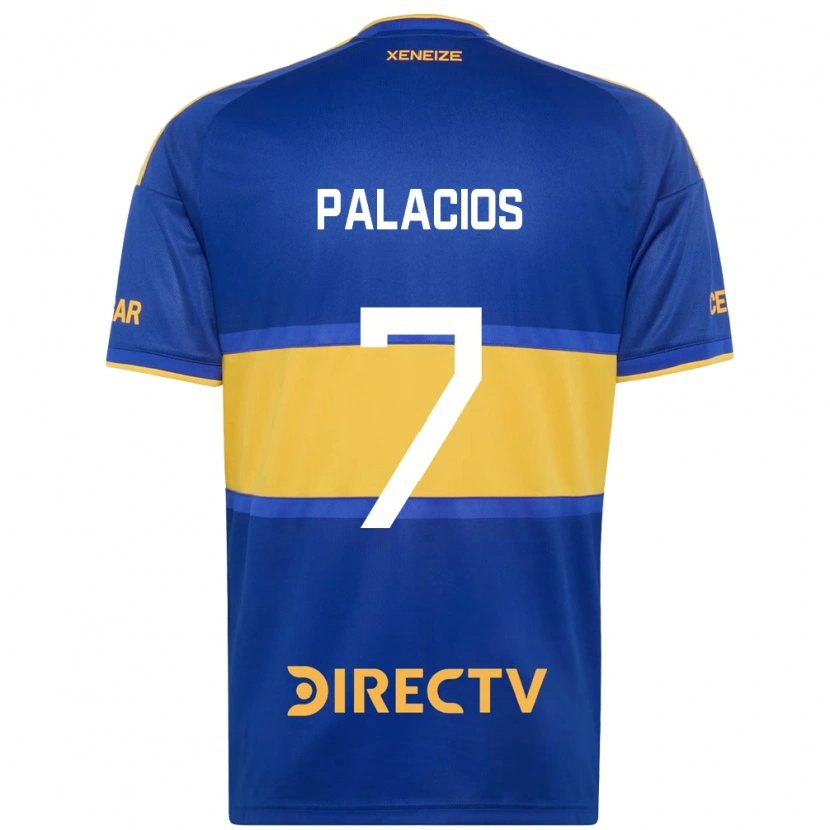 Danxen Uomo Maglia Carlos Palacios #7 Blu Reale Giallo Kit Gara Home 2026/27 Maglietta