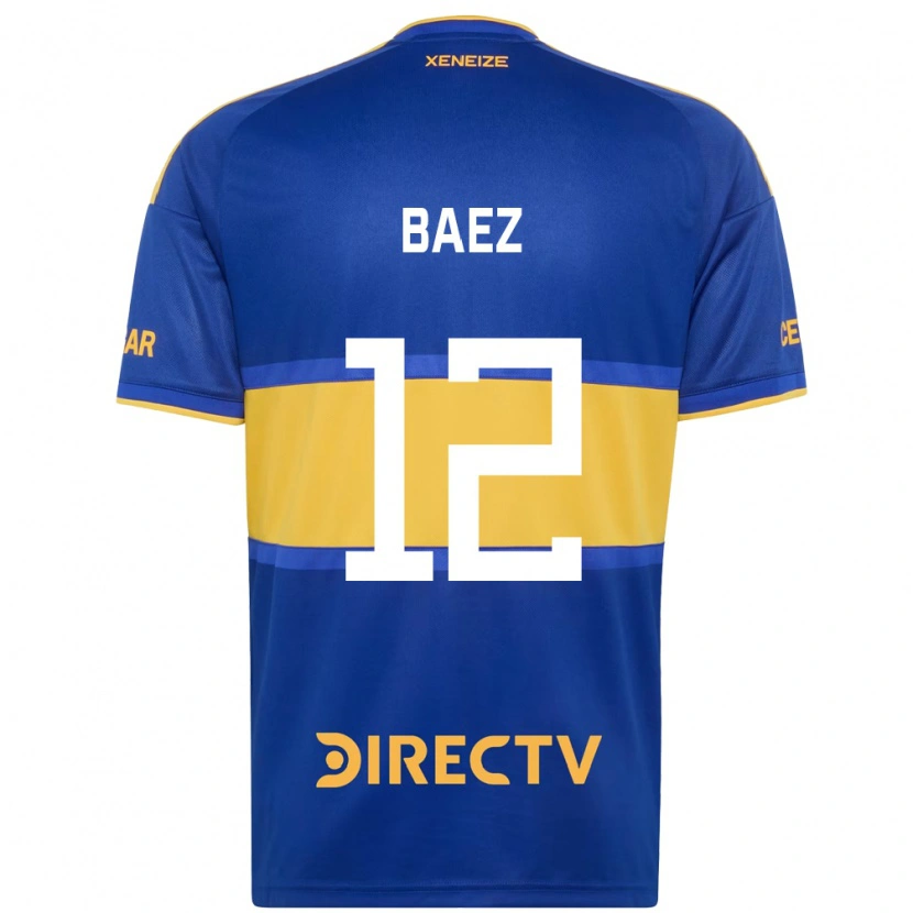 Danxen Uomo Maglia Tomás Baez #12 Blu Reale Giallo Kit Gara Home 2026/27 Maglietta