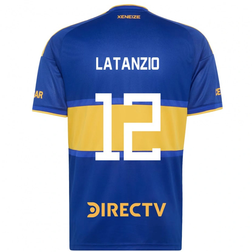 Danxen Uomo Maglia Florencia Latanzio #12 Blu Reale Giallo Kit Gara Home 2026/27 Maglietta