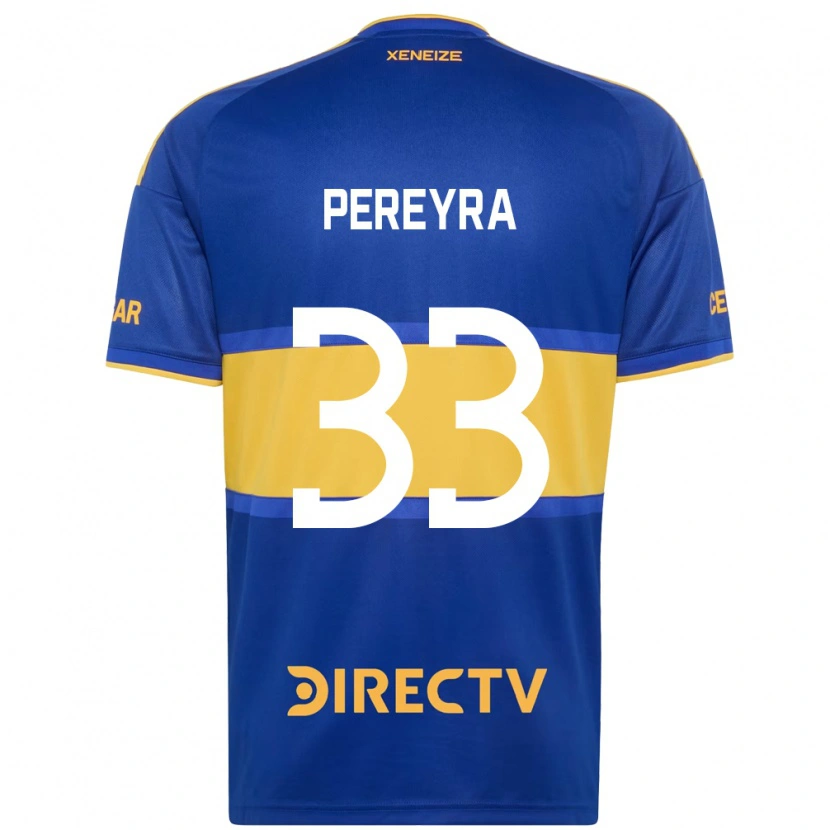 Danxen Uomo Maglia Araceli Pereyra #33 Blu Reale Giallo Kit Gara Home 2026/27 Maglietta