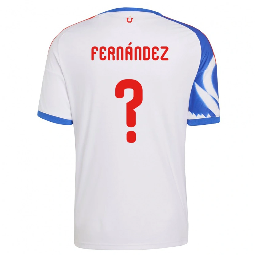 Danxen Uomo Maglia Joaquín Fernández #0 Bianco Blu Navy Kit Gara Away 2026/27 Maglietta