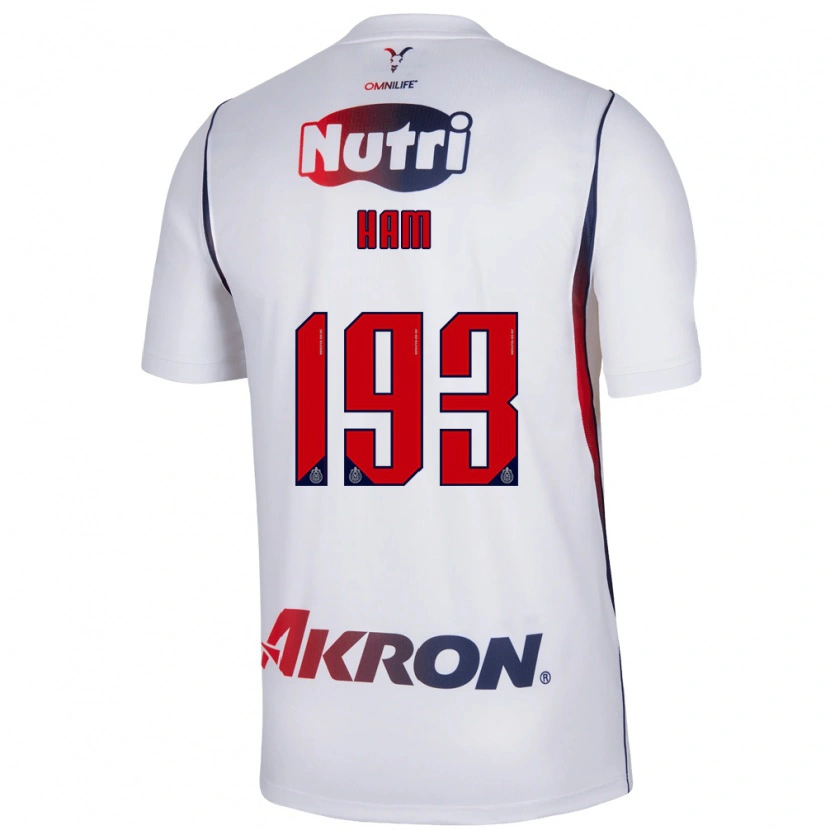 Danxen Uomo Maglia Marioni Ham #193 Bianco Rosso Blu Navy Kit Gara Away 2026/27 Maglietta