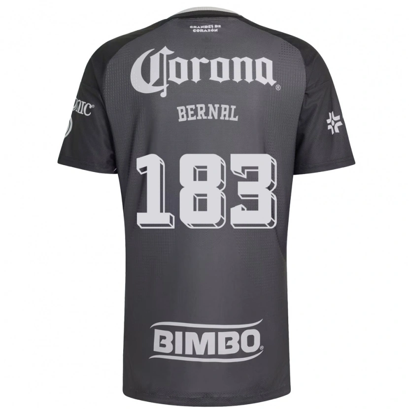 Danxen Uomo Maglia David Bernal #183 Grigio Bianco Nero Kit Gara Away 2026/27 Maglietta