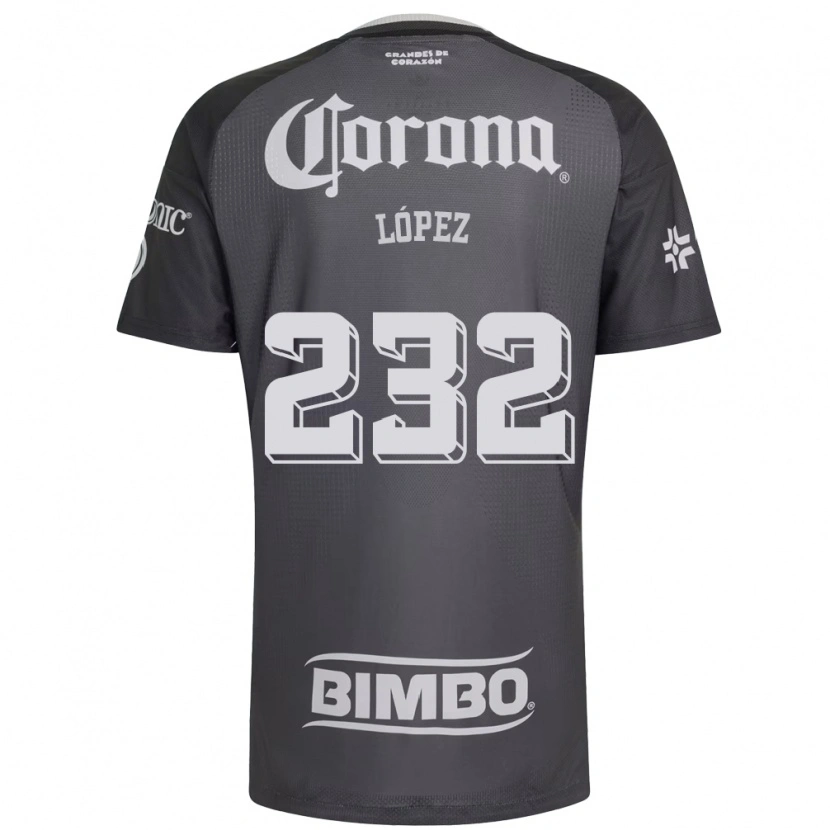 Danxen Uomo Maglia Rodrigo López #232 Grigio Bianco Nero Kit Gara Away 2026/27 Maglietta