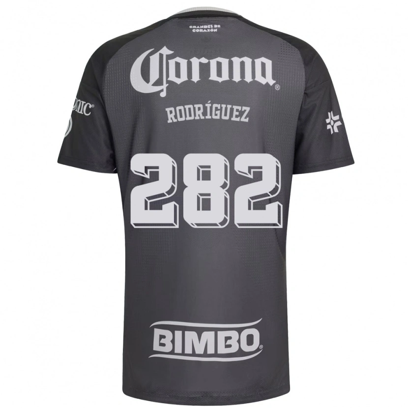 Danxen Uomo Maglia Francisco Rodríguez #282 Grigio Bianco Nero Kit Gara Away 2026/27 Maglietta