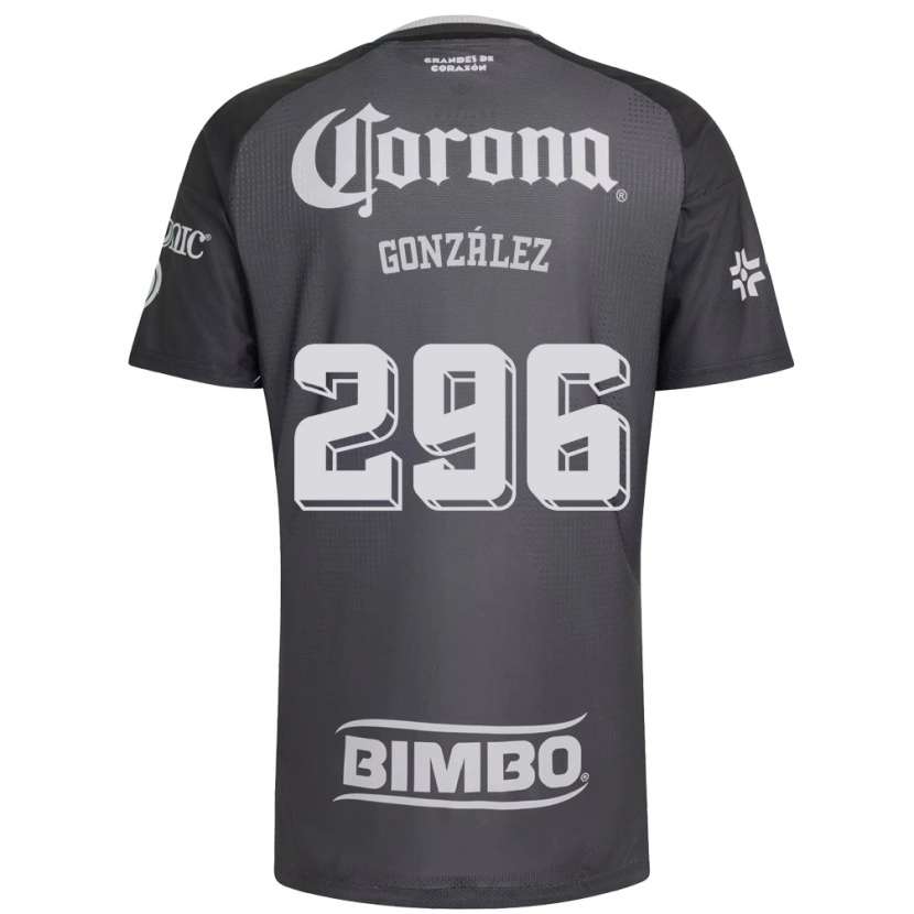 Danxen Uomo Maglia Ricardo González #296 Grigio Bianco Nero Kit Gara Away 2026/27 Maglietta