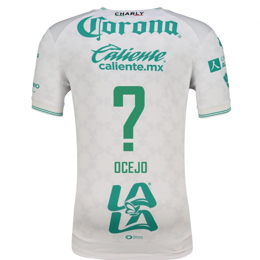 Danxen Uomo Maglia Jesus Ocejo #0 Verde Chiaro Bianco Kit Gara Away 2026/27 Maglietta