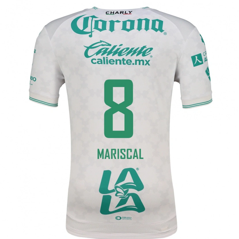 Danxen Uomo Maglia Salvador Mariscal #8 Verde Chiaro Bianco Kit Gara Away 2026/27 Maglietta