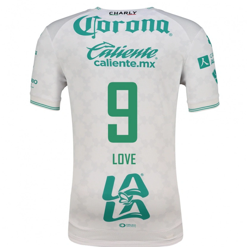 Danxen Uomo Maglia Juelle Love #9 Verde Chiaro Bianco Kit Gara Away 2026/27 Maglietta