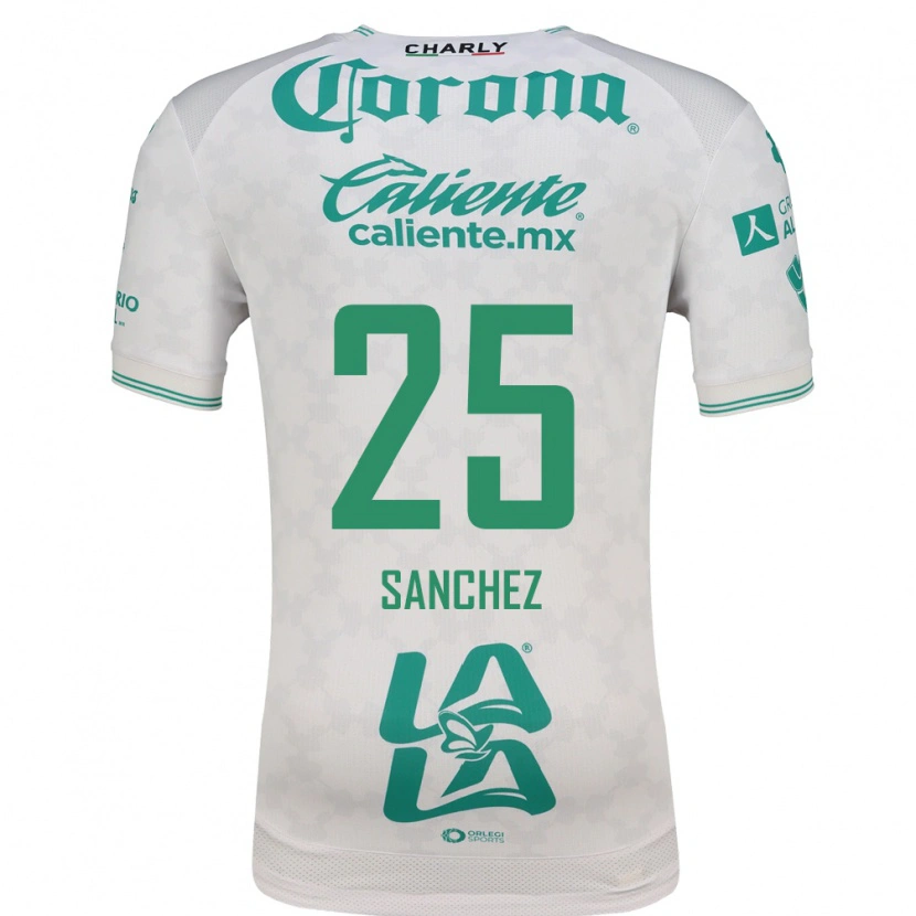 Danxen Uomo Maglia Felipe Sánchez #25 Verde Chiaro Bianco Kit Gara Away 2026/27 Maglietta