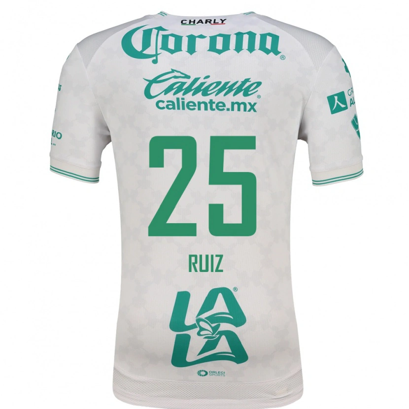 Danxen Uomo Maglia Michel Ruiz #25 Verde Chiaro Bianco Kit Gara Away 2026/27 Maglietta